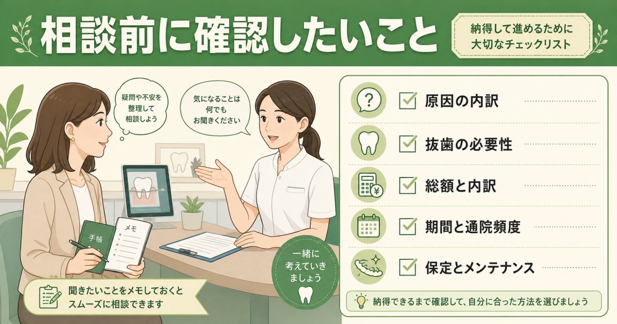 知っておきたい「抜歯の必要性」と「自力での改善」に関する誤解